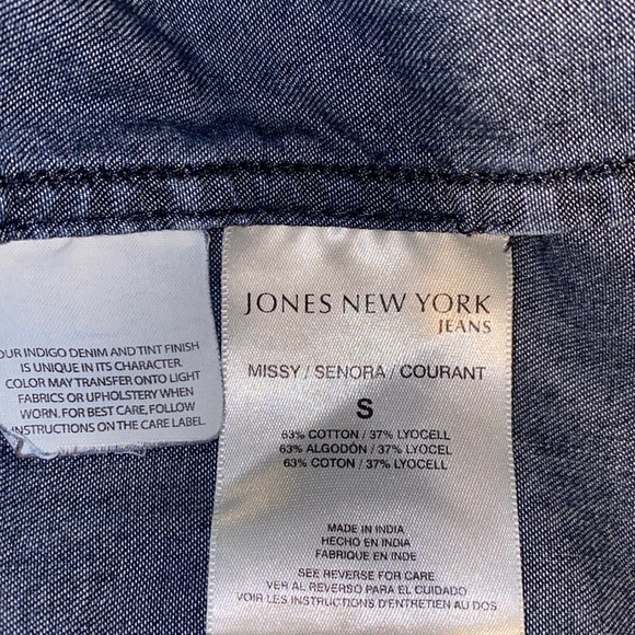 Jones New York Jeans Dress -Small - Picture 12 of 13